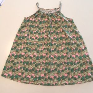 Pineapple knit summer dress